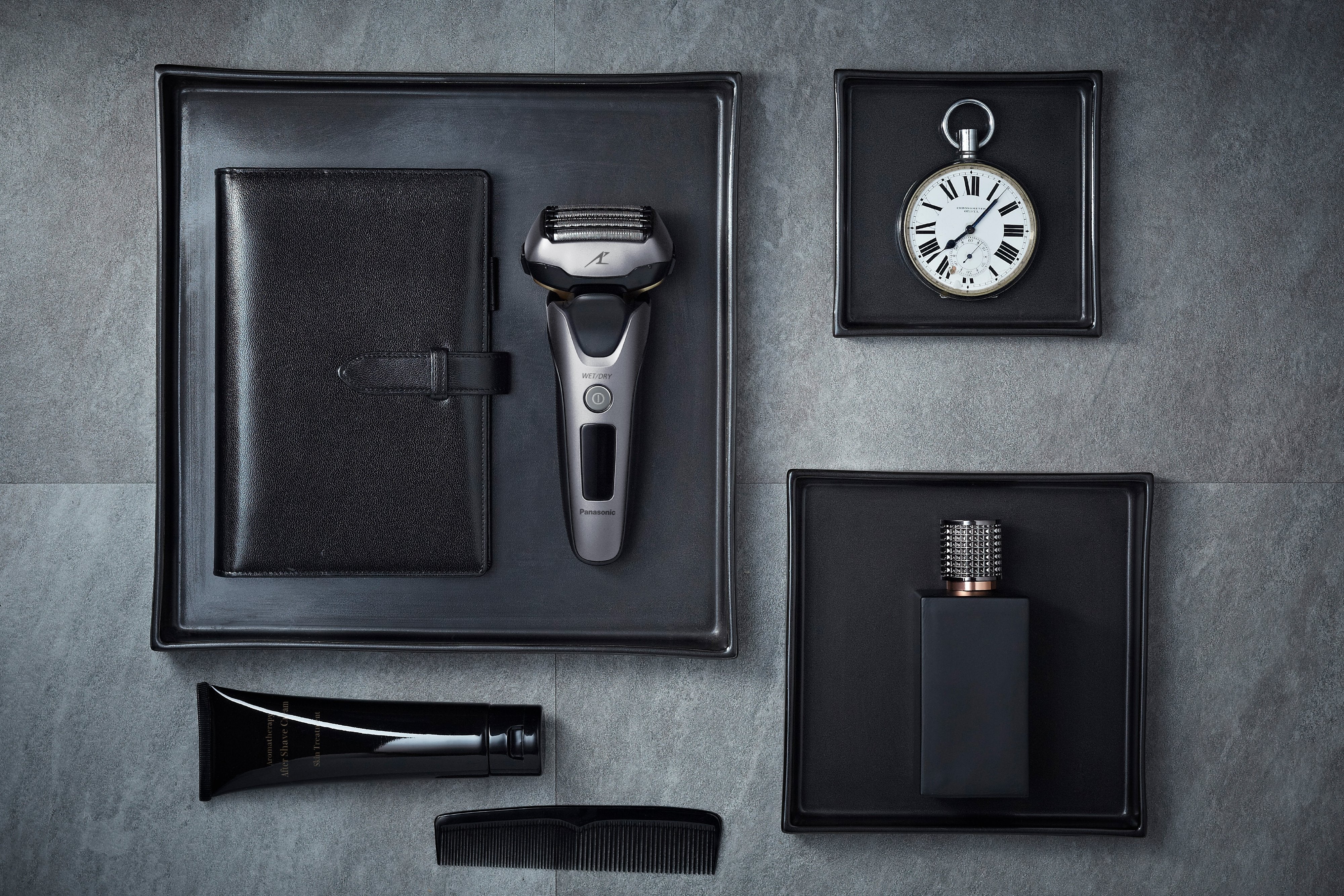 EAN 5025232831265 - Panasonic ES-LV69 Máquina de afeitar de láminas Recortadora Negro, Plata imagen 8