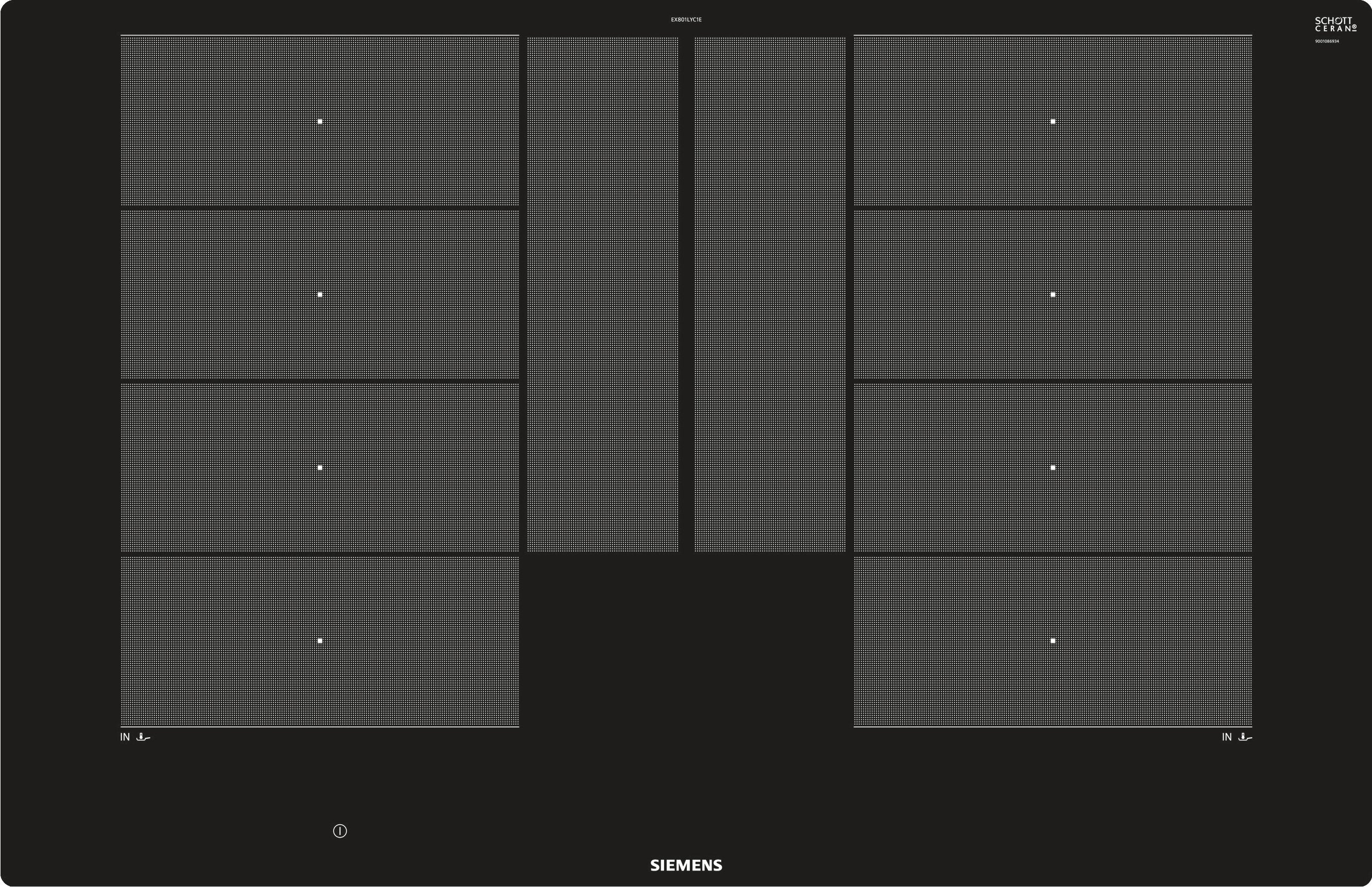 EAN 4242003716946 - Siemens EX801LYC1E hobs Negro Integrado Con placa de inducción 4 zona(s) imagen 3
