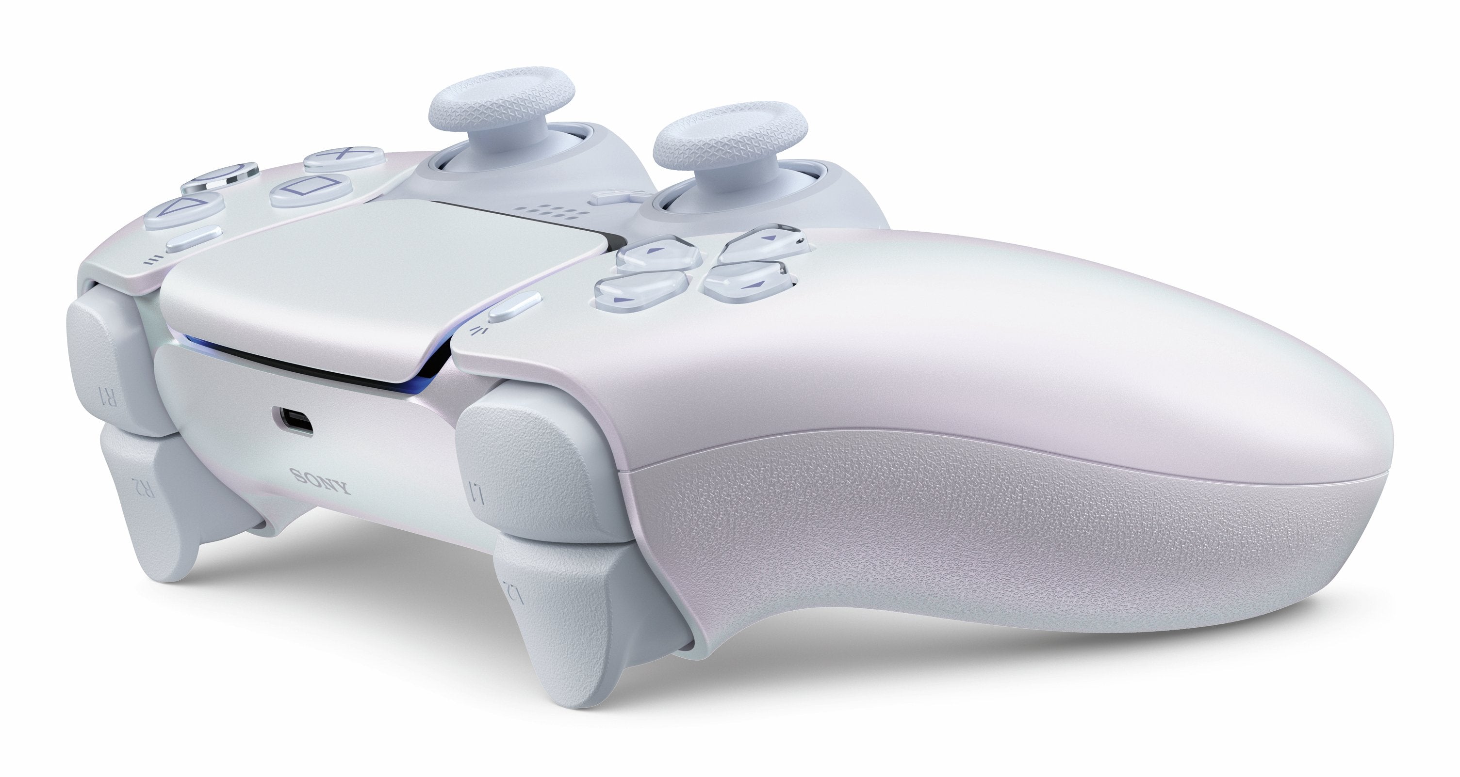 Sony Dualsense Cromo, Perlado Bluetooth/Usb Gamepad Analógico/Digital Playstation 5