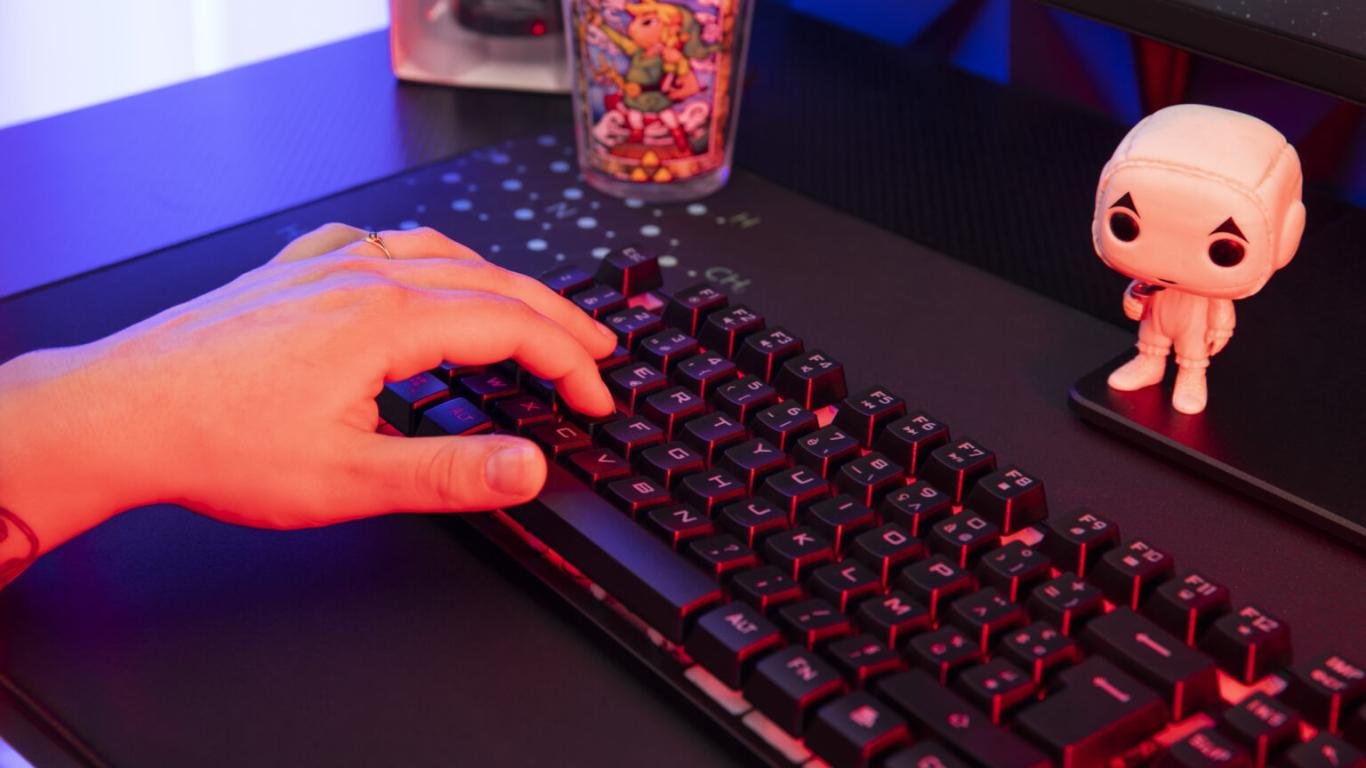 EAN 3760162067361 - The G-Lab KEYZ CAESIUM teclado Juego USB Español Negro imagen 7