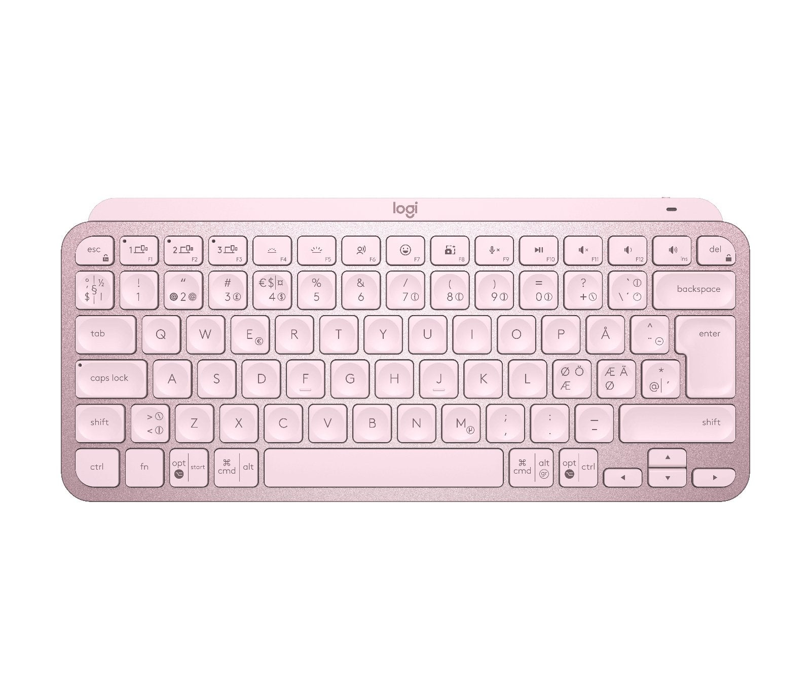 EAN 5099206098985 - Logitech 920-010494 teclado Universal RF Wireless + Bluetooth QWERTY Nórdico Rosa imagen 1