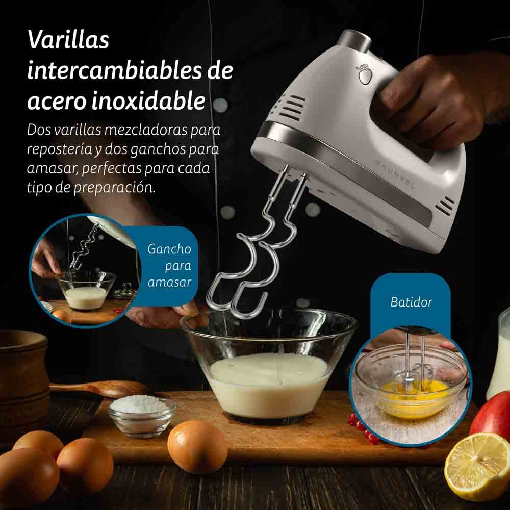 EAN 8426156017099 - Grunkel AM-350TURBO5 batidora Batidora de mano 350 W Blanco imagen 3