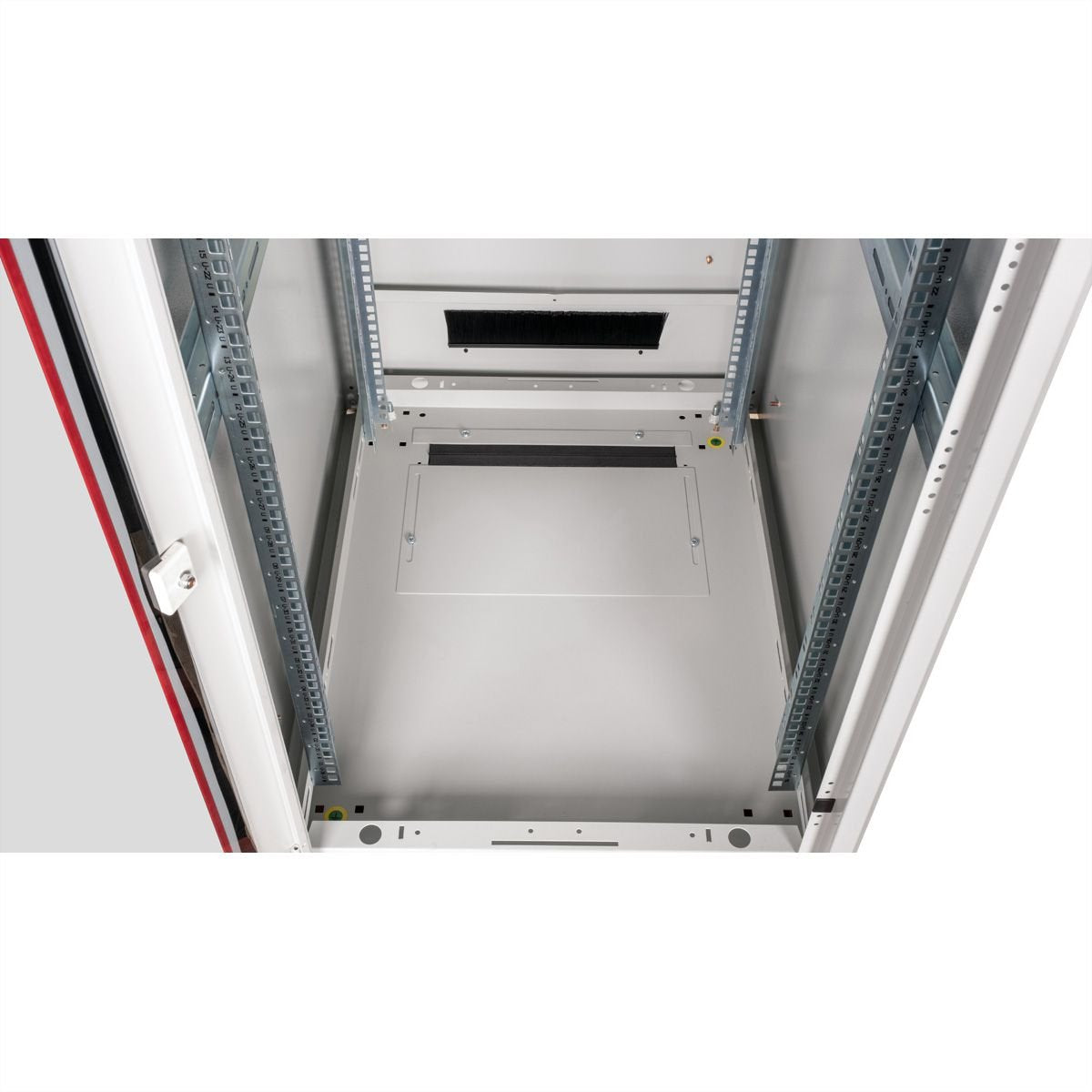 Roline 19-Zoll Netzwerkschrank Pro 36 He, 600x800 Bxt Glastr Grau