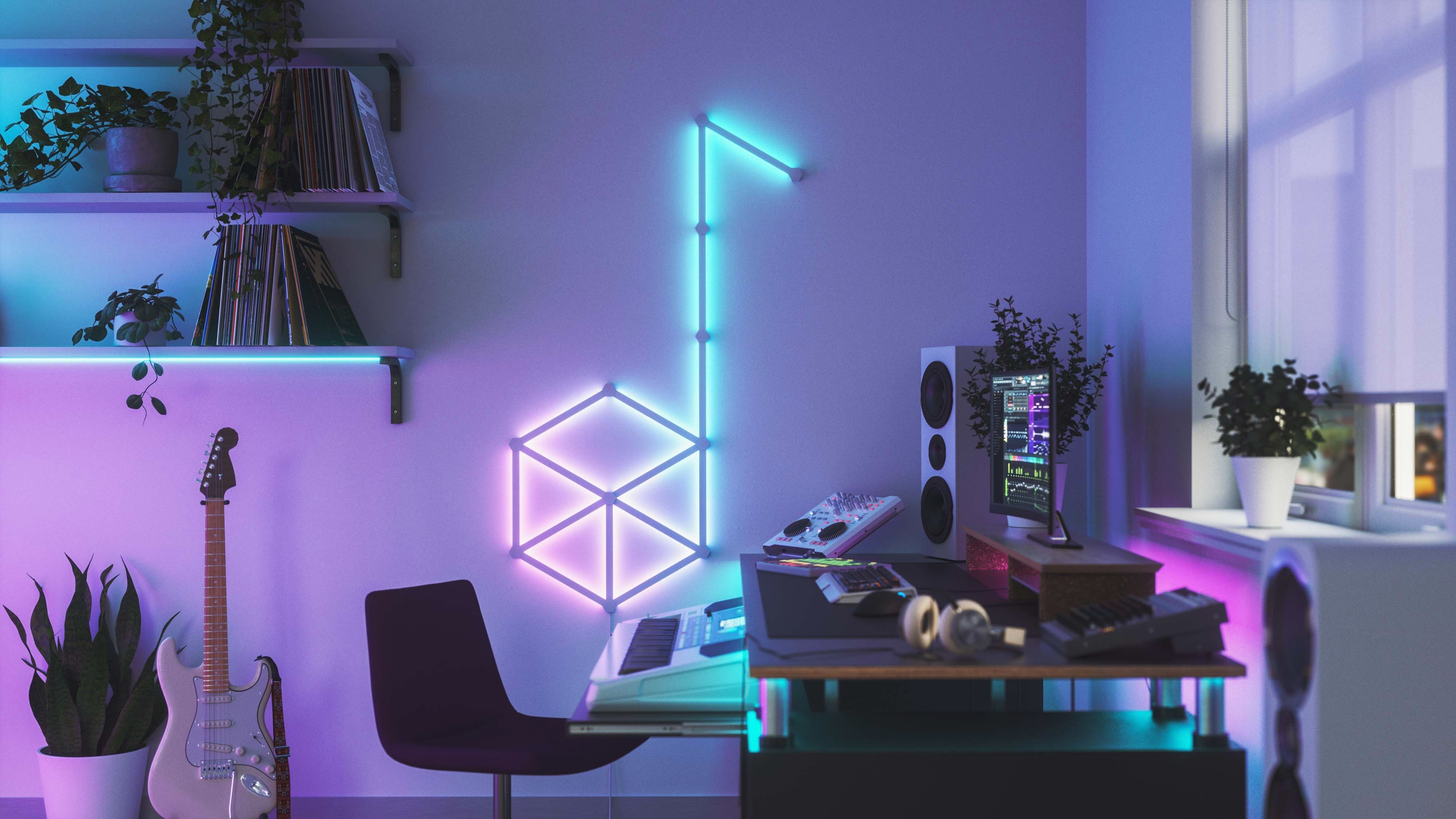 Nanoleaf Lines Starter Kit Panel Led Nanoleaf Lines Starter Kit 15pk