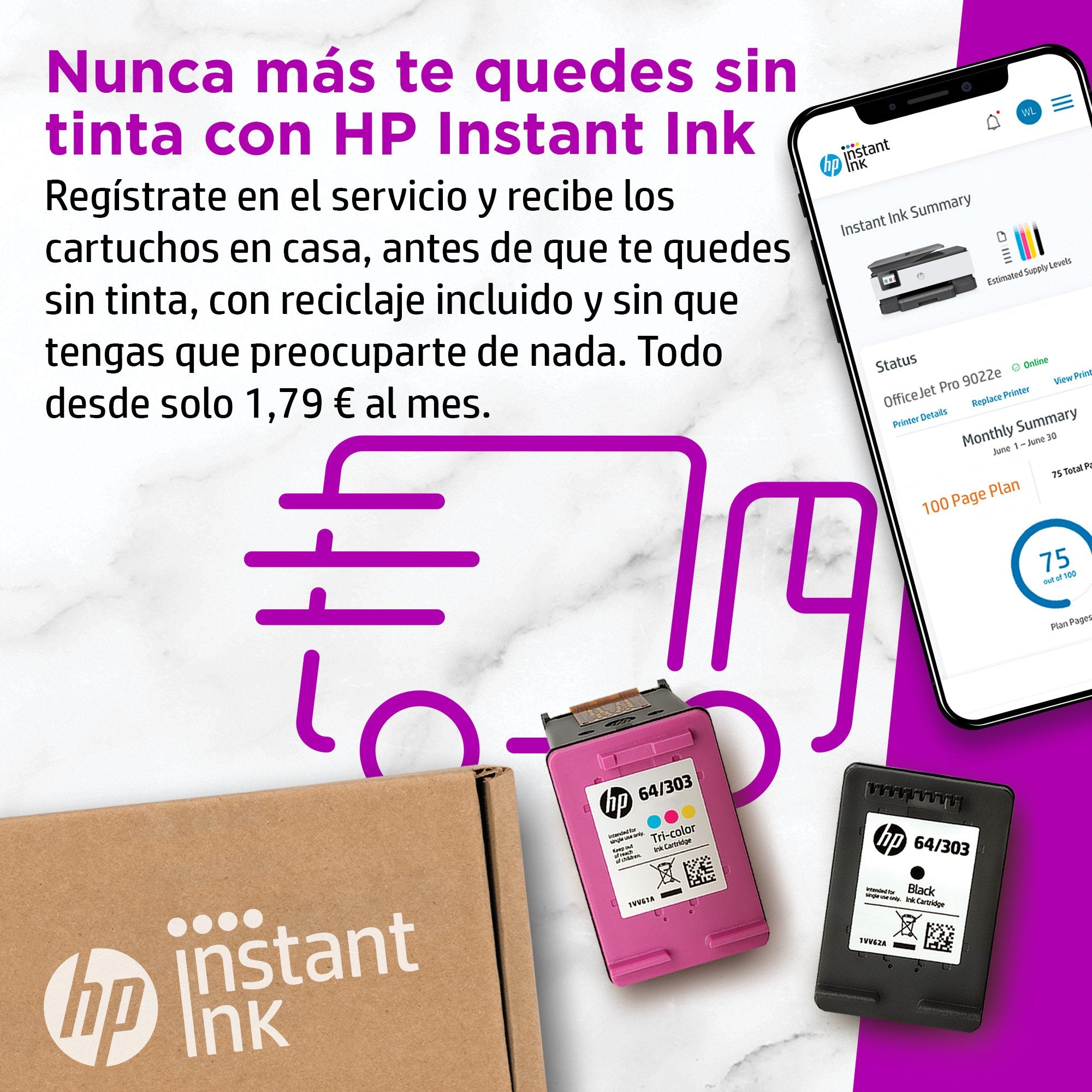 EAN 0195161213526 - HP OfficeJet Pro 9022e All-in-One Prntr Inyección de tinta térmica A4 4800 x 1200 DPI 24 ppm imagen 4