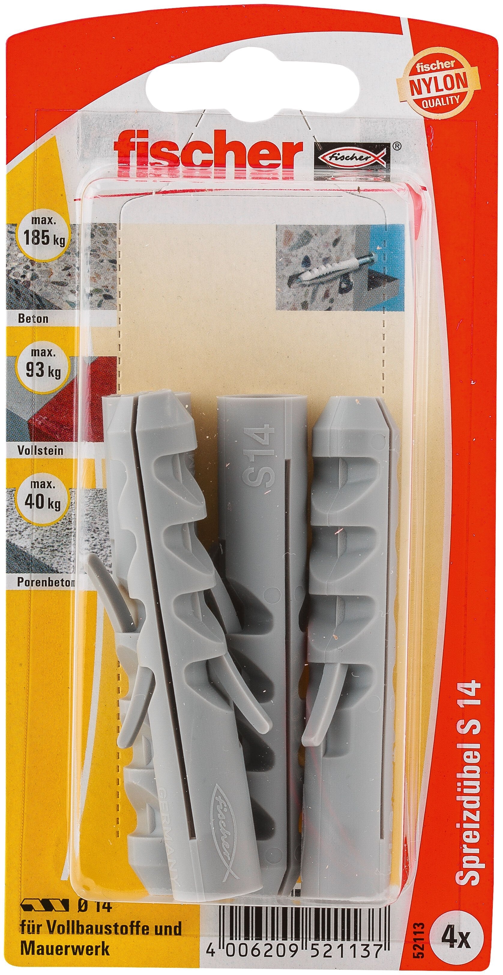 Fischer Taco De Expansión S 14 K 52113