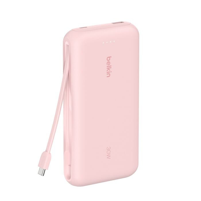 Belkin Powerbank 20.000mah Pink 30w Integr.Usb-C Kab. Bpb024hqpk