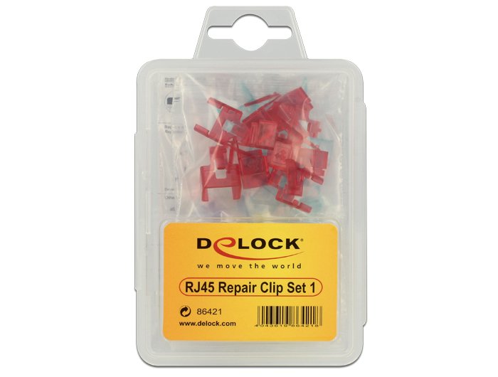 Delock Clip De Reparación Rj45 40 Piezas Set 1 - 86421