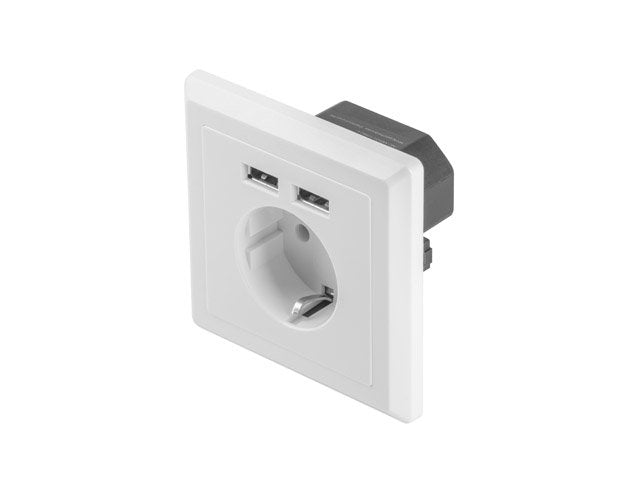 EAN 5901969414424 - Lanberg AC-WS01-USB2-F set de conectores y conector Socket 1366 imagen 1