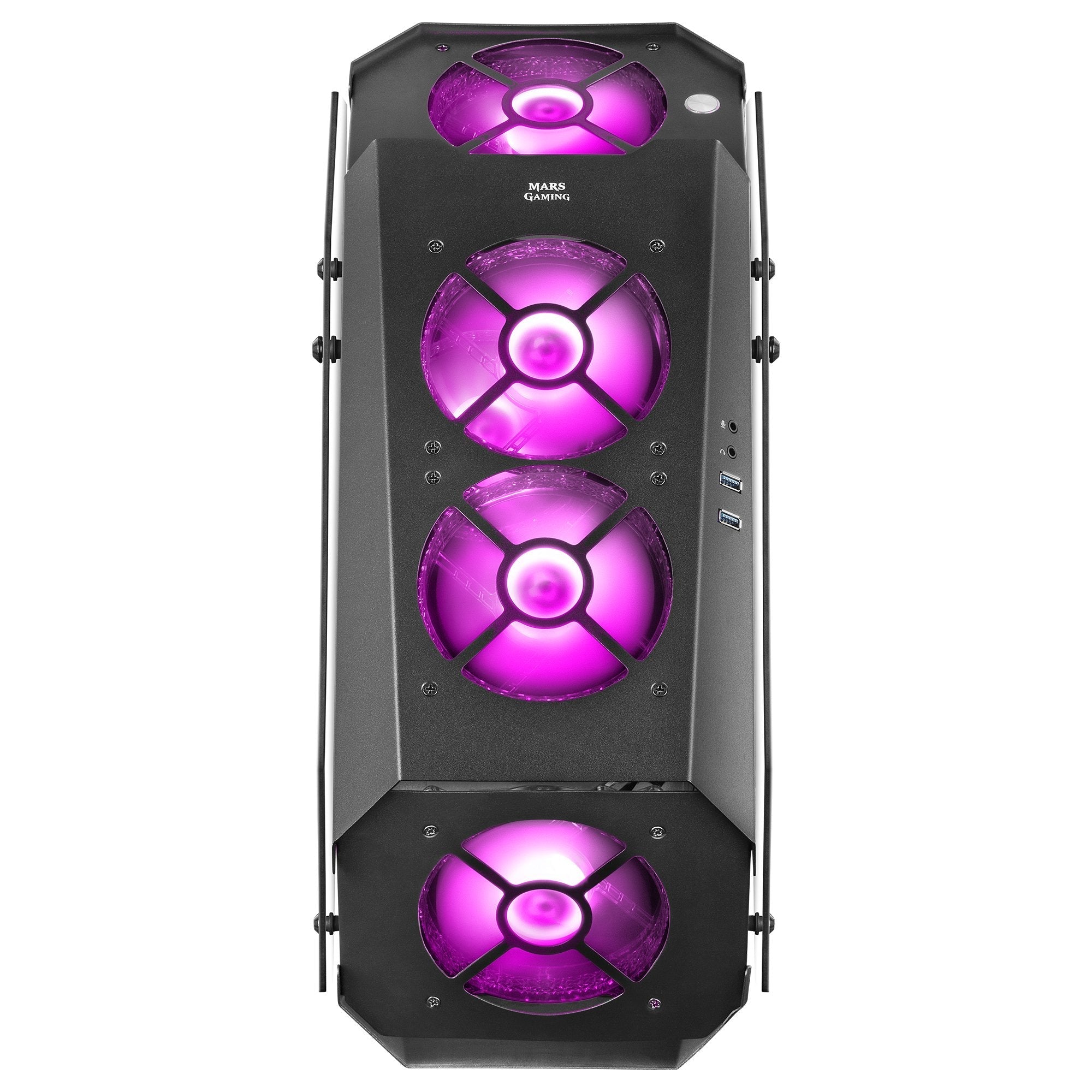 Caja Pc Marsgaming E-Atx Mc51 Black