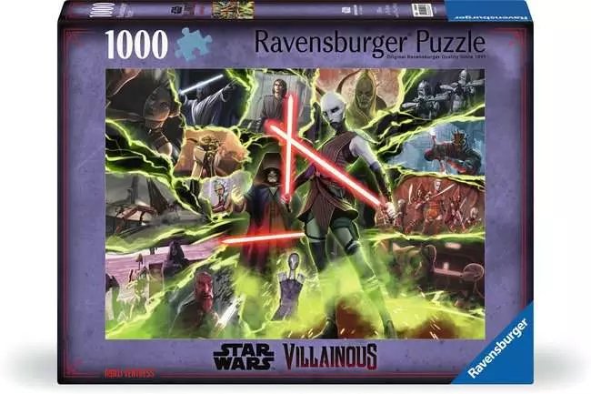 Ravensburger Puzzle Star Wars Villano: Asajj Ventress 1000 Piezas 12000269