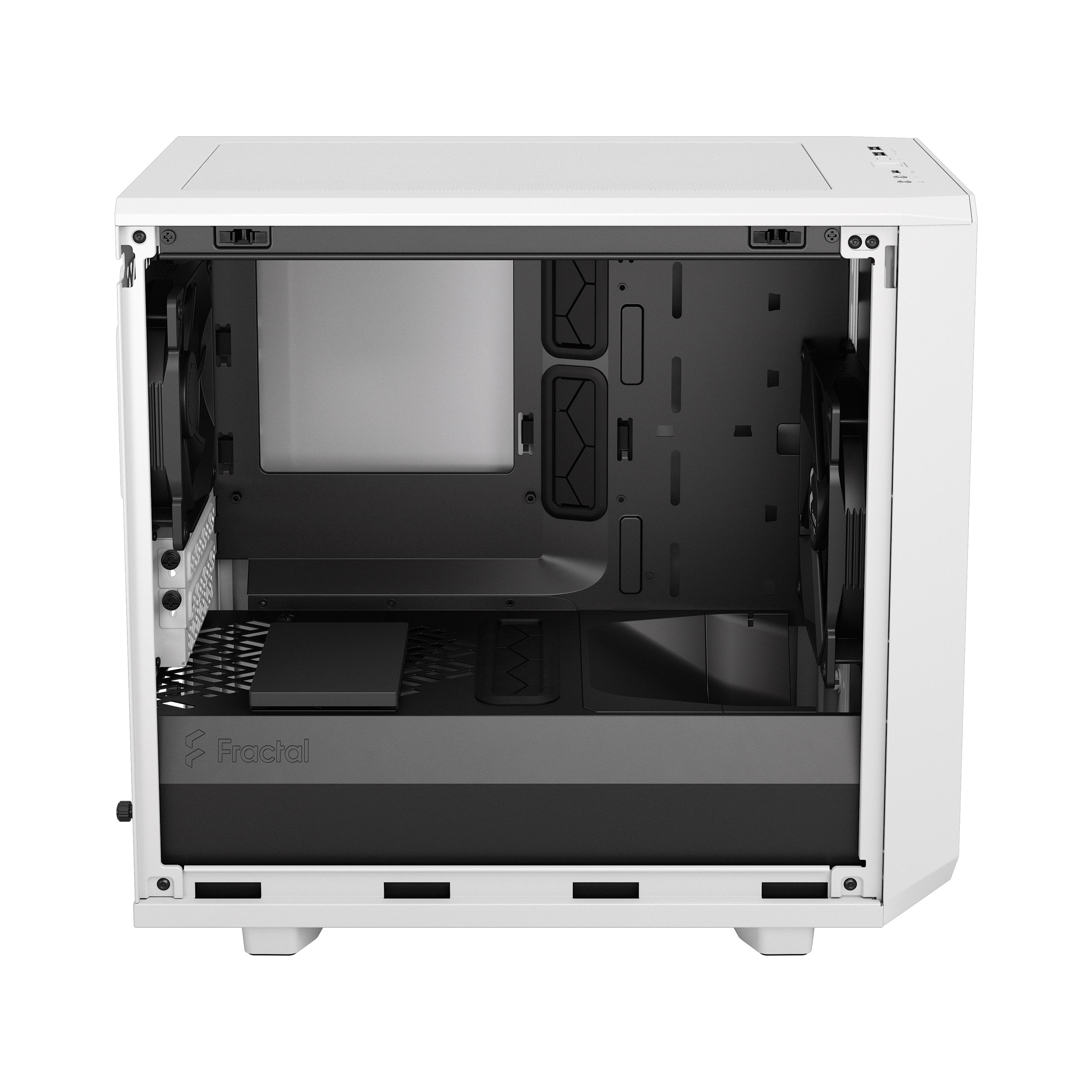 Caja Pc Fractal Design Meshify 2 Nano Blanca Tg Clear Tint Fd-C-Mes2n-02