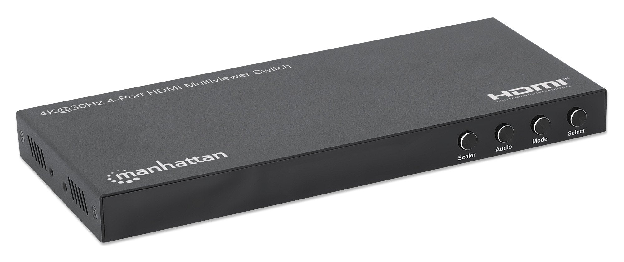 Manhattan 4k 30hz 4-Port Hdmi Multiviewer Switch