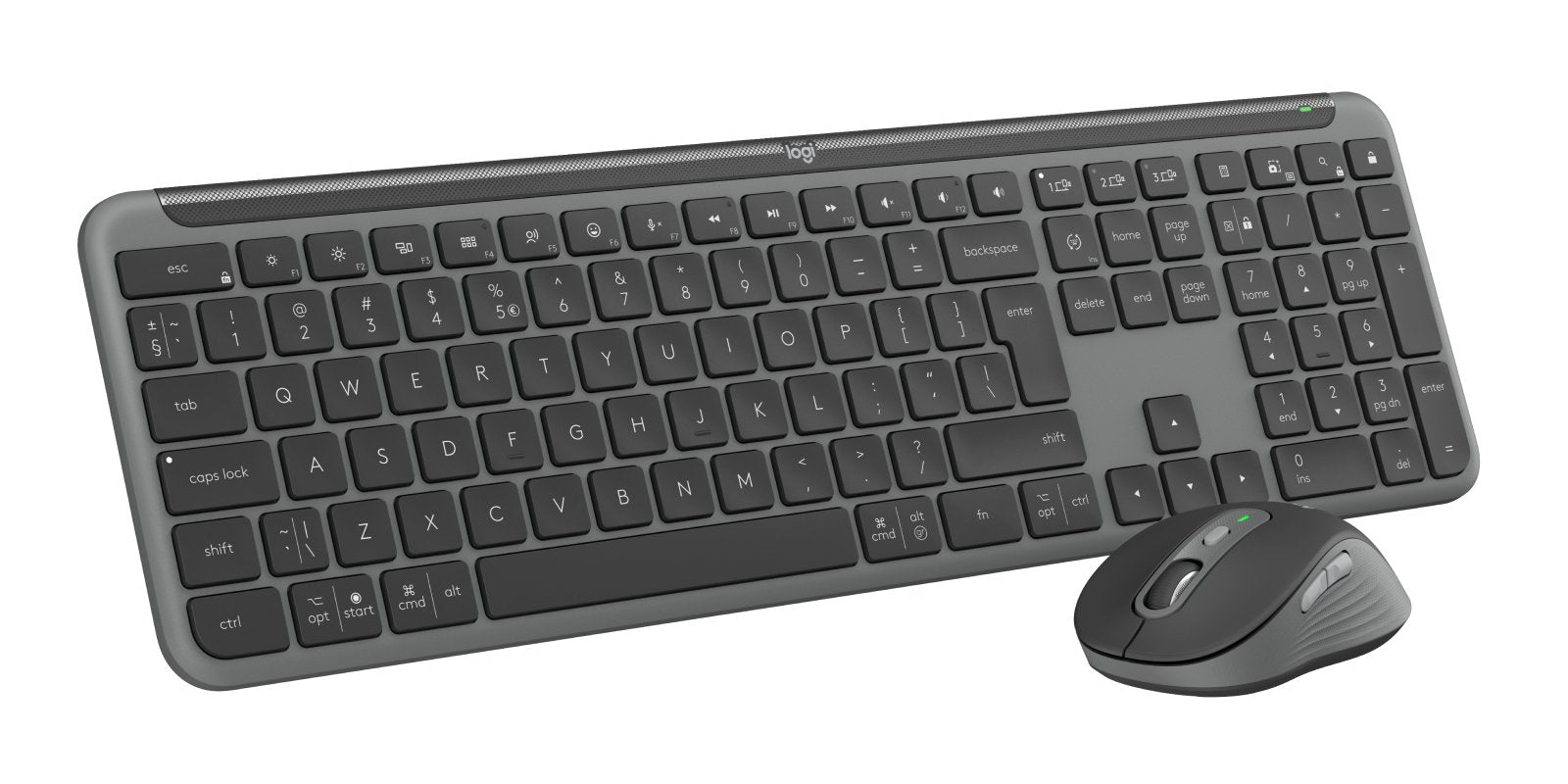 EAN 5099206119208 - Logitech 920-012508 teclado Ratón incluido Oficina RF Wireless + Bluetooth QWERTY Internacional de EE.UU. imagen 2