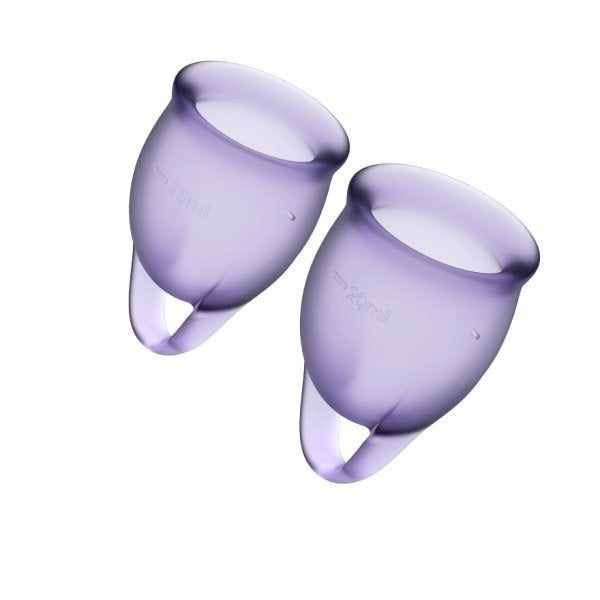 EAN 4061504002033 - Satisfyer Feel Confident Copa menstrual 2 pieza(s) imagen 1