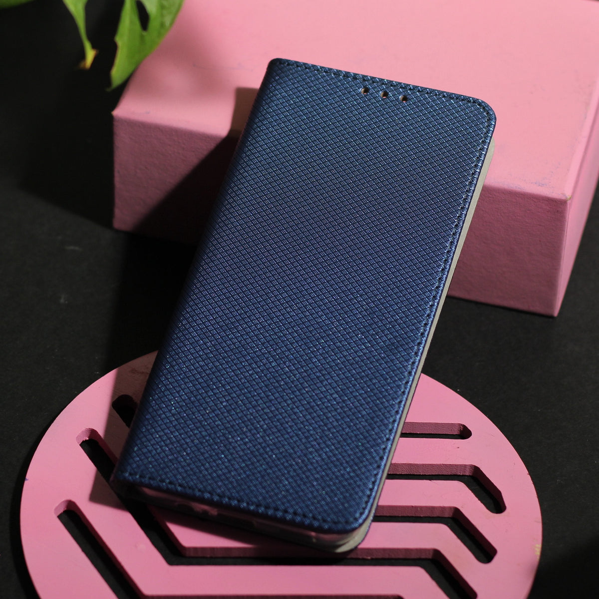Funda Tipo Libro Con Soporte Magnética Azul Compatible Samsung Galaxy A36 5g / A56 5g - Jaym®
