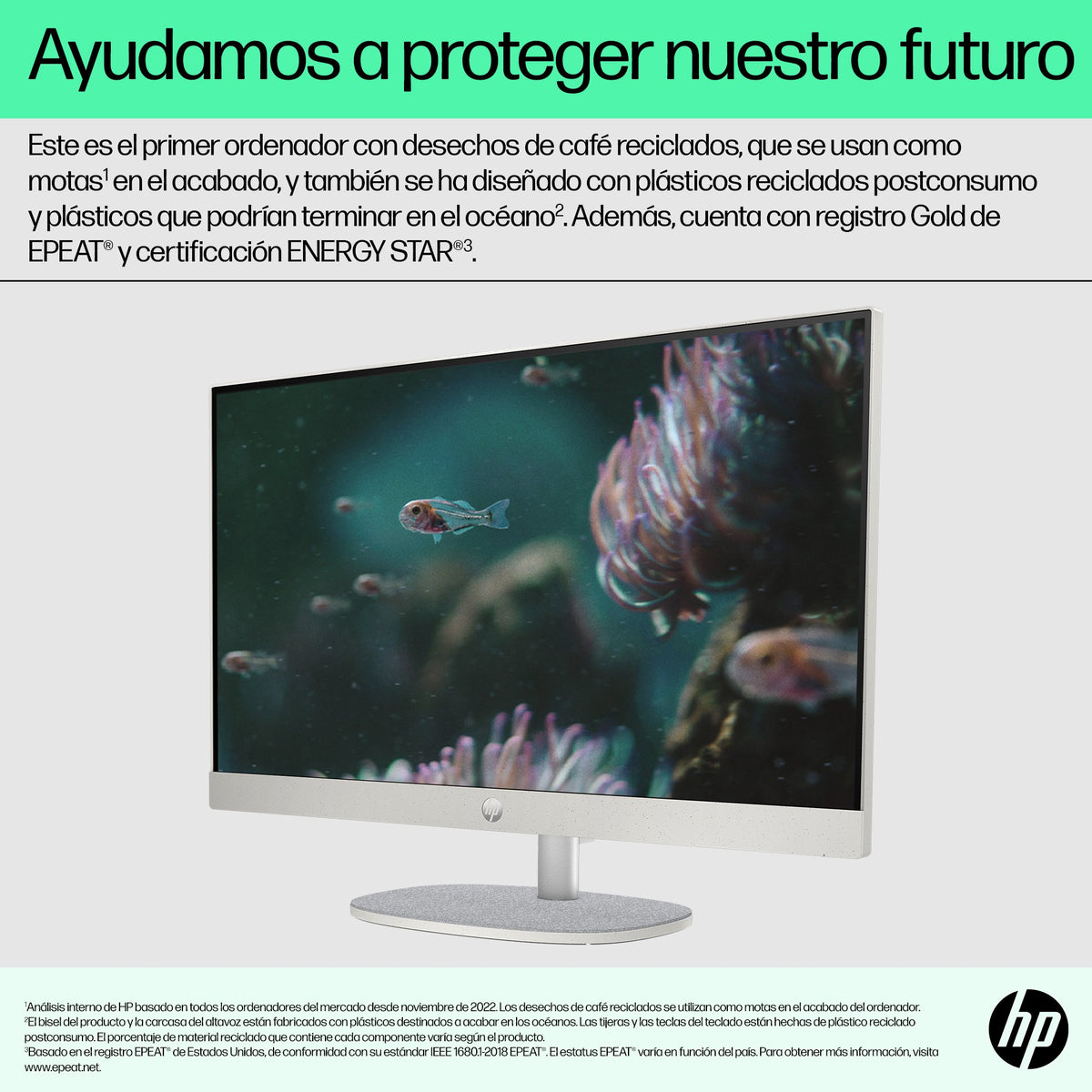 EAN 0198990669786 - HP 24 -cr0044ns PC Intel® Core™ i3 i3-1315U 60,5 cm (23.8") 1920 x 1080 Pixeles PC todo en uno 8 GB DDR4- imagen 7