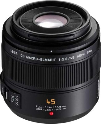 Objetivo Panasonic H-Es045 Slr Negro