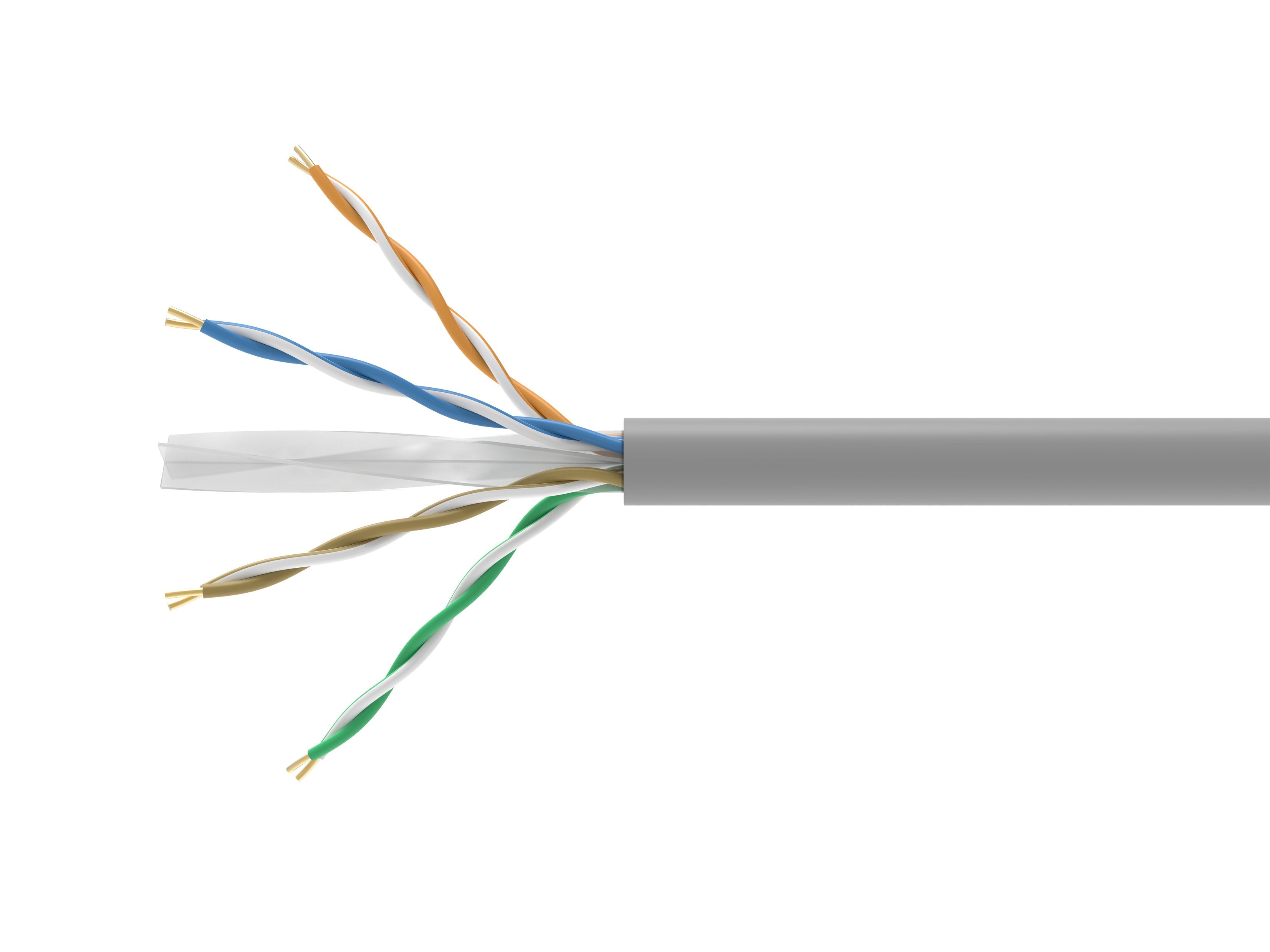 Bobina Equip Categoria 6 U/Utp 305m Eca Pvc
