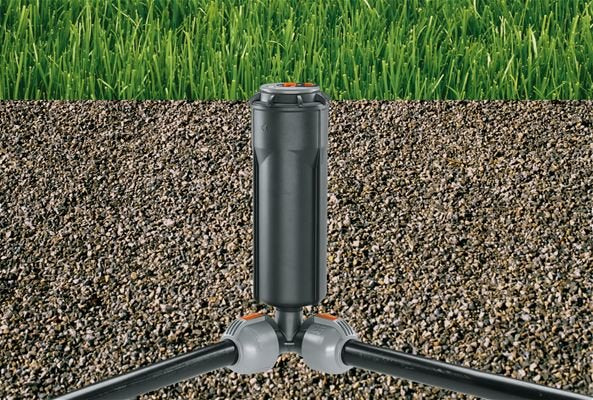 Gardena T 380 Rociador De Agua Circular Negro