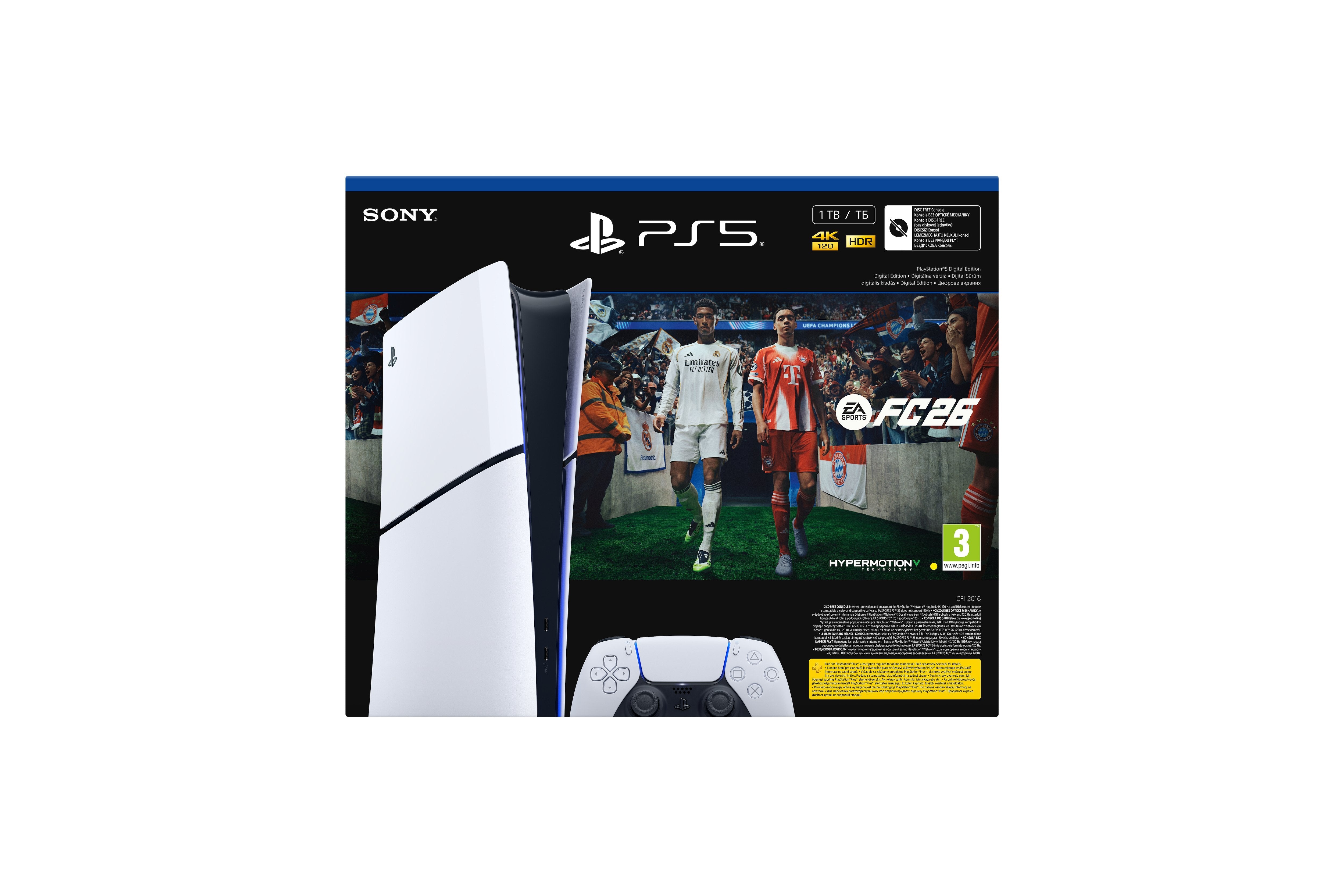 Gaming Sony Playstation 5 Slim Digital Version (Ea Sports Fc 26 Bundle) Eu