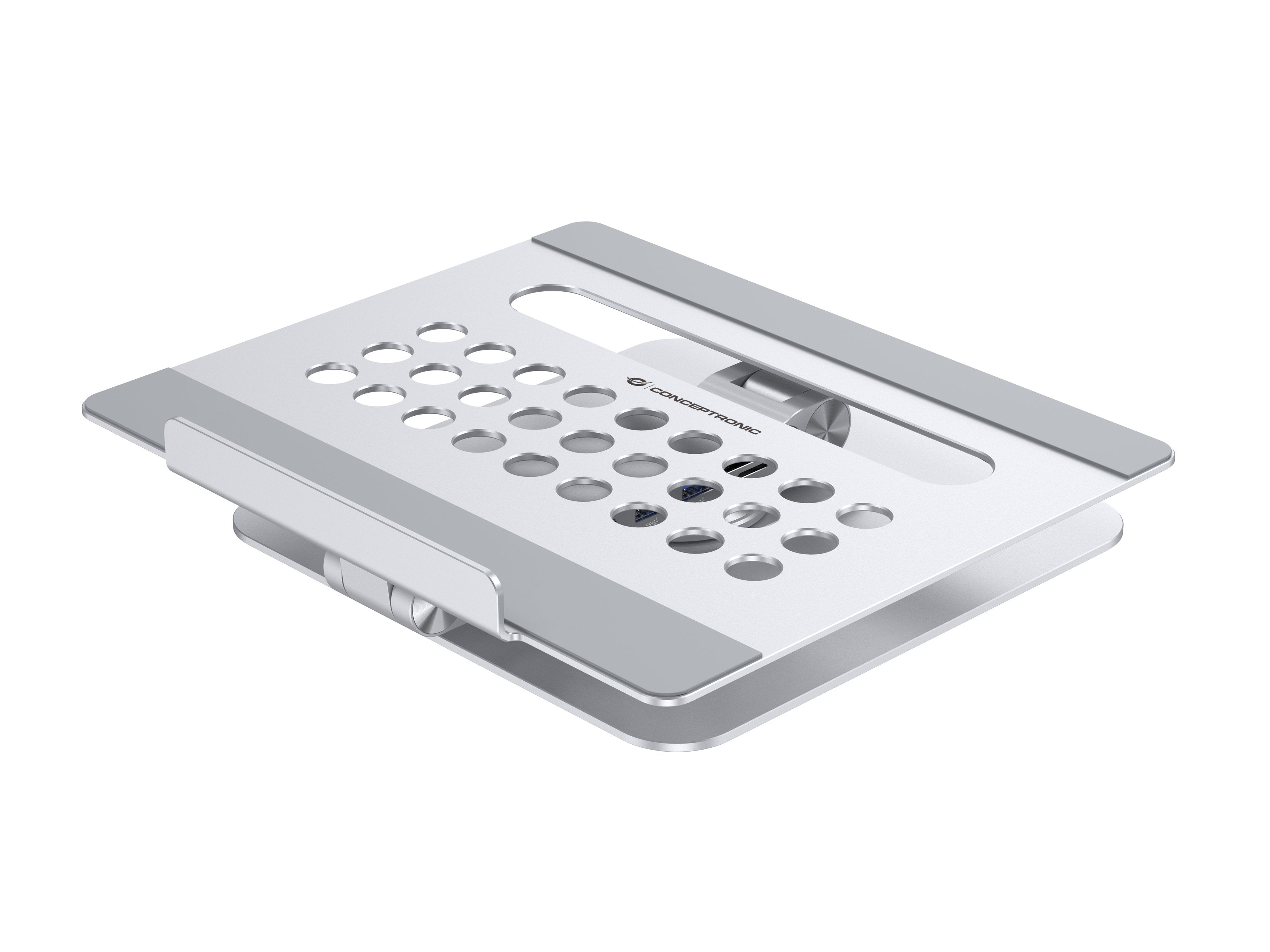 EAN 4015867236789 - Conceptronic DONN27G soporte para ordenador portátil Plata imagen 5