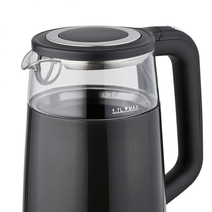 Tetera Eldom C530 Nevo Eléctrica 1,7 L 2200 W Negro, Transparente
