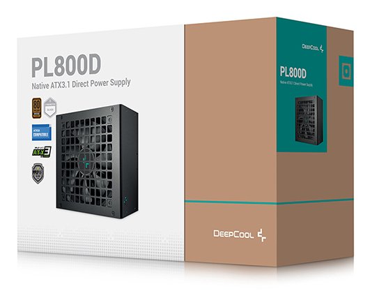 EAN 6933412721529 - DeepCool PL800D unidad de fuente de alimentación 800 W 20+4 pin ATX ATX Negro imagen 6