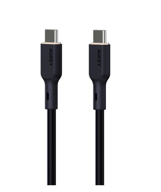 EAN 0689323787265 - AUKEY CB-SCC241 USB-C Power Delivery PD 240W 5A 20V 1m Nylon Black - Digital/Daten - 1 m cable USB USB C imagen 5