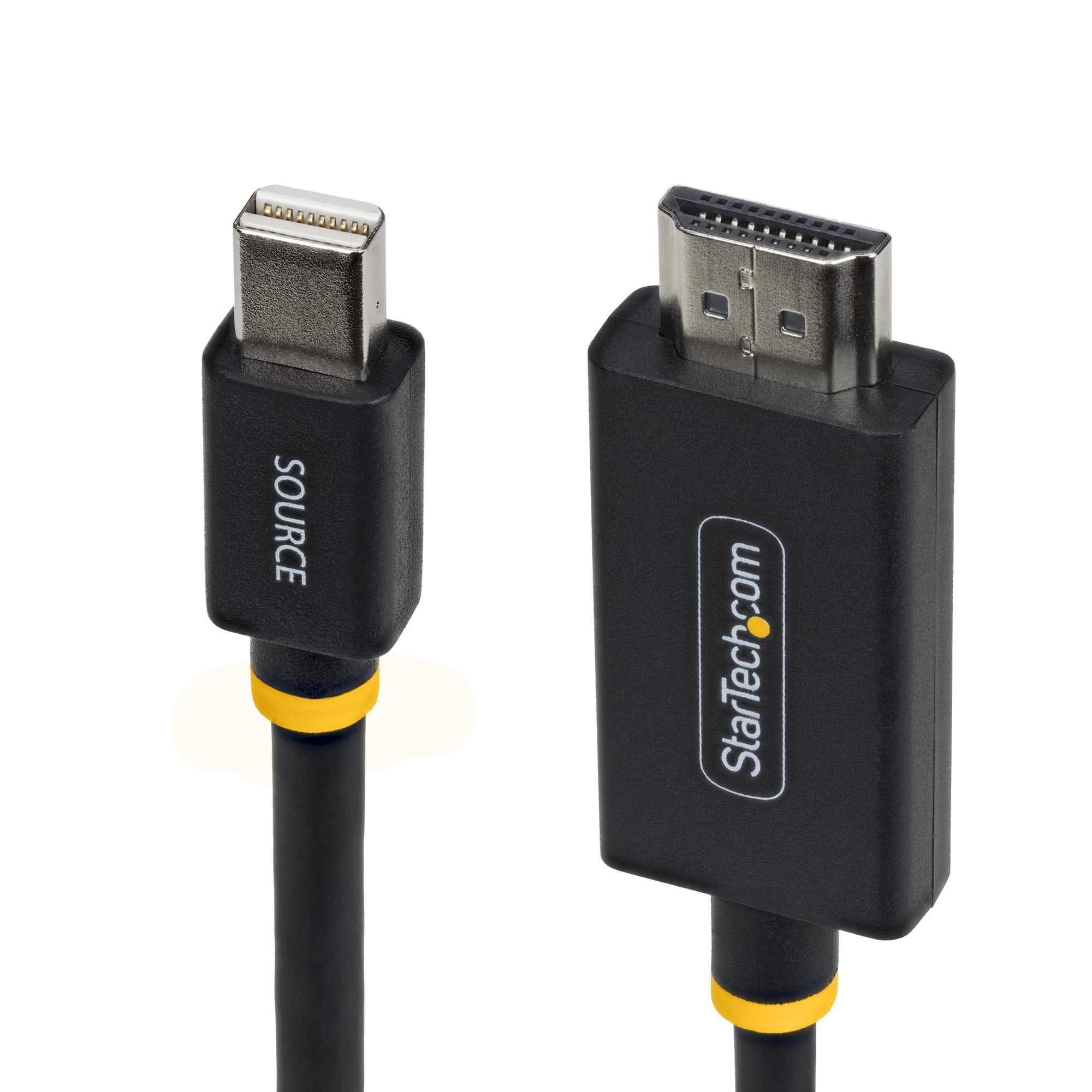 Startech.Com Cable Adaptador Mini Displayport Macho A Hdmi Macho 2 M Negro Activo Admite 4k60hz