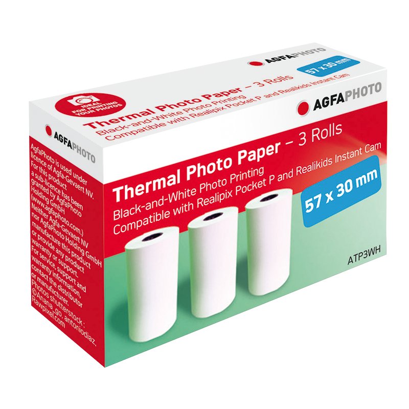 EAN 3760265541935 - AgfaPhoto ATP3WH película instantáneas 3 pieza(s) 57 x 30 mm imagen 1