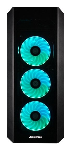 Caja Pc Chieftec Scorpion Iii, Negra, Vidrio Templado