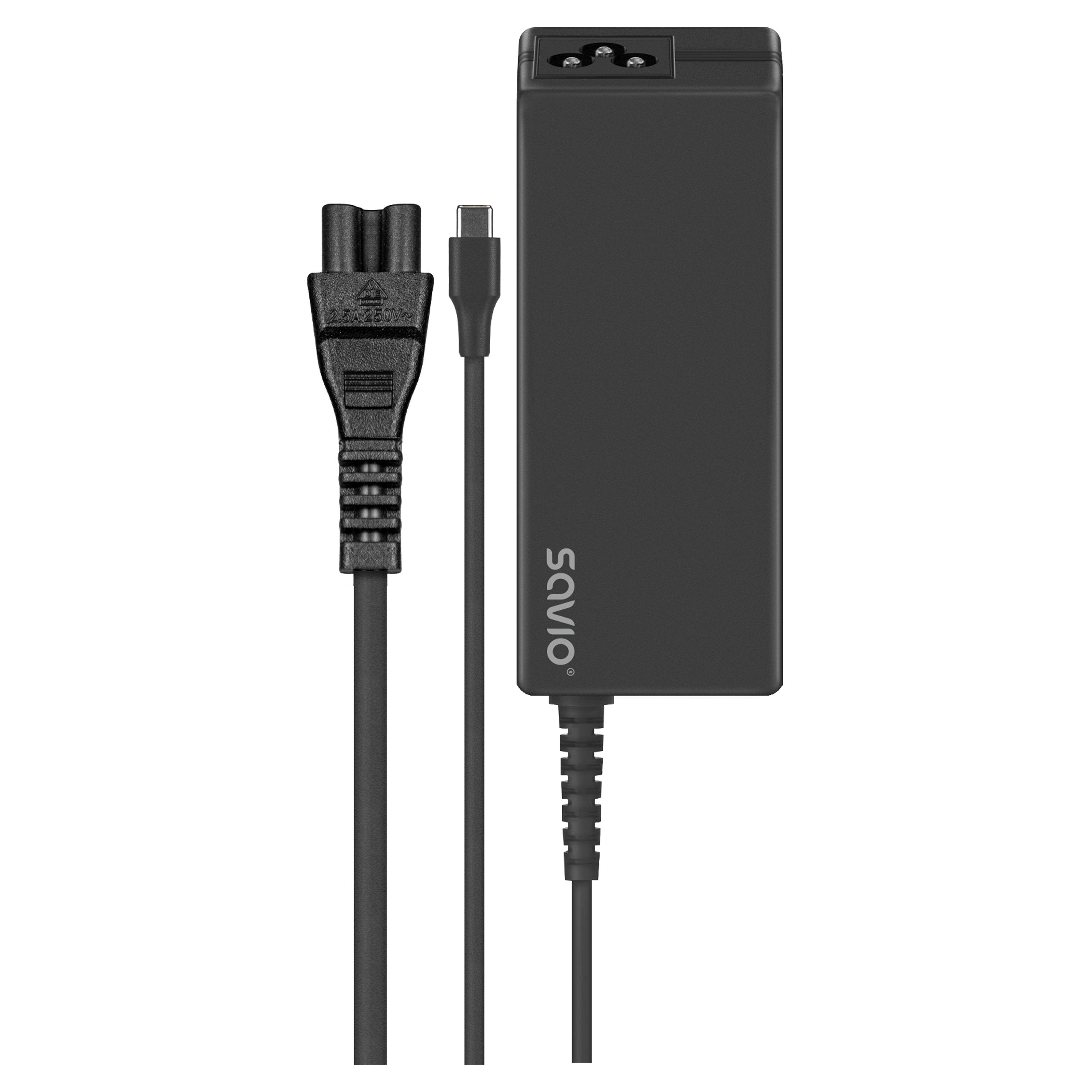 EAN 5905106070009 - Savio ZA-01 cargador de dispositivo móvil Netbook, Portátil, Smartphone, Teléfono Negro Corriente alterna imagen 3