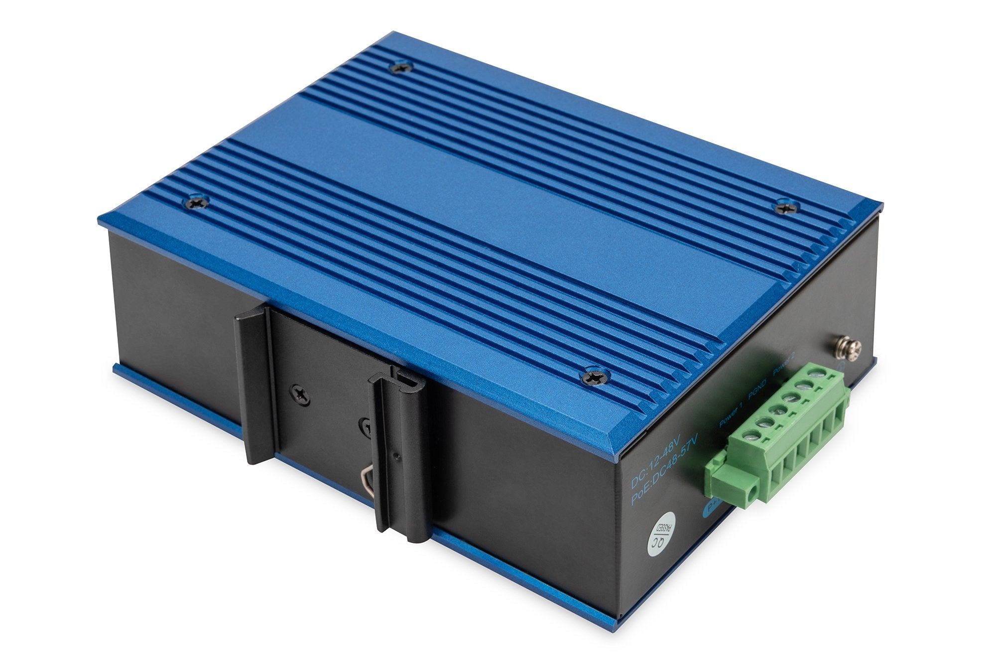 Digitus Switch Ind. 8-Port 10 100 Poe Unmanaged Azul