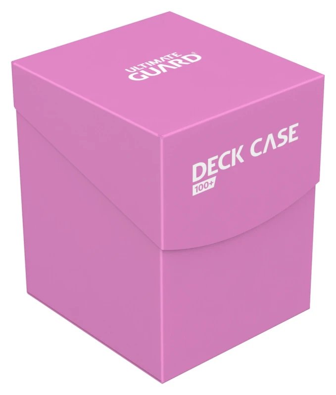 Caja De Cartas Ultimate Guard Deck Case 100+ Tamaño Estándar Fucsia