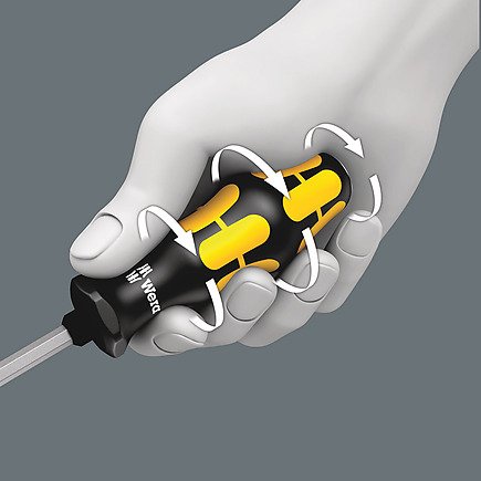 Wera 9714 Inserto De Espuma El Juego De Destornilladores De Cincel 1 Negro/Amarillo, 13 Piezas, Para Carro De Taller Tool Rebel 5150105001