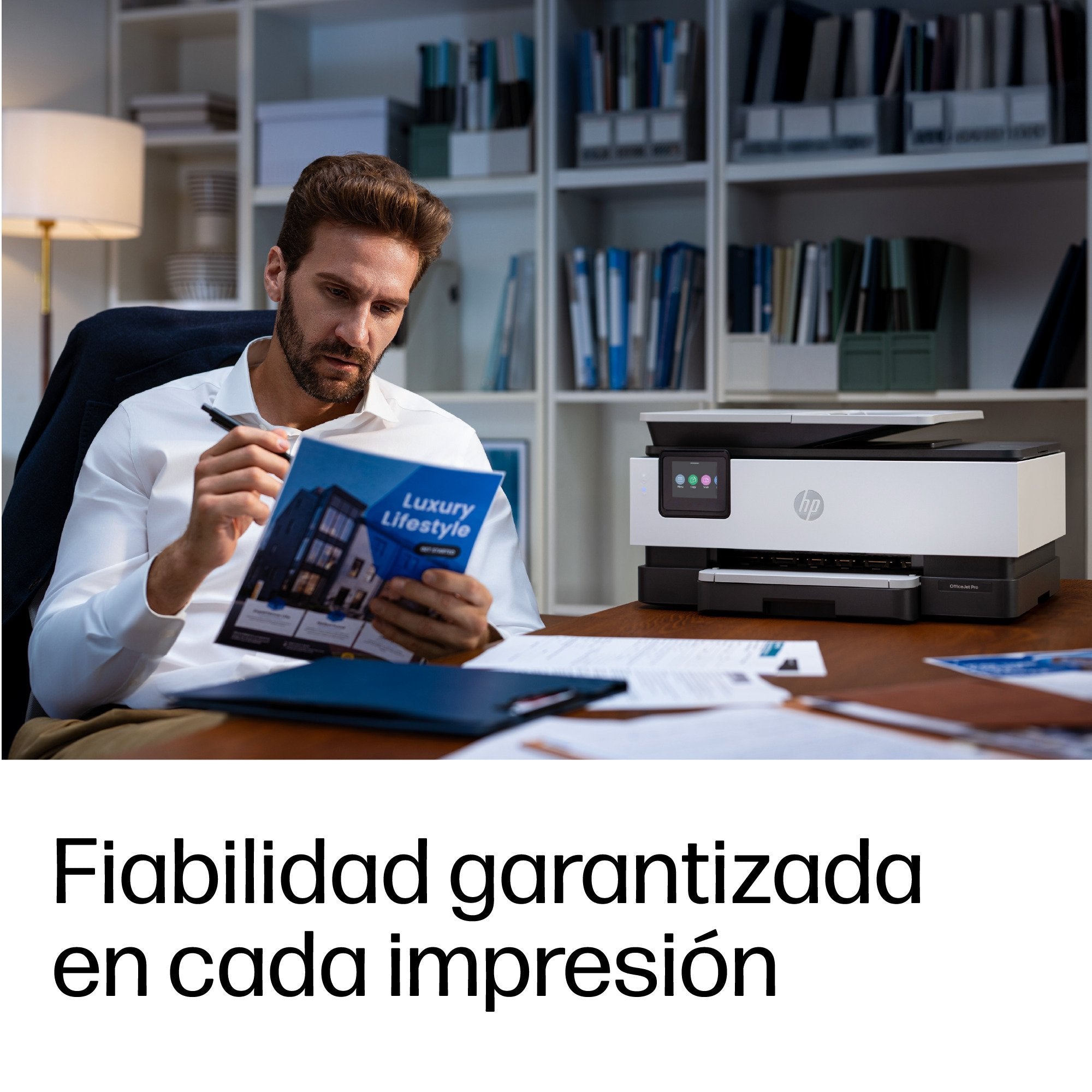 EAN 0197029469199 - HP OfficeJet Pro 8124e All-in-One Prntr Inyección de tinta térmica A4 4800 x 1200 DPI 20 ppm Wifi imagen 8