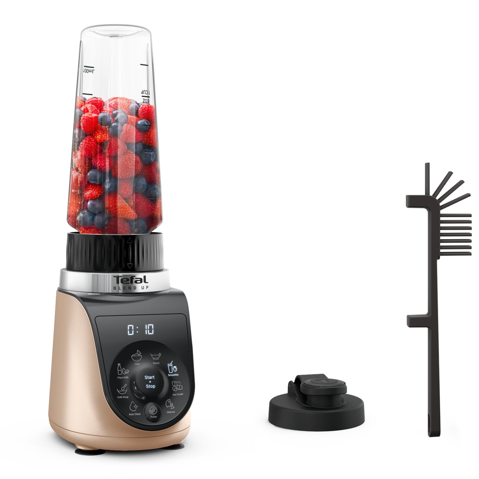 EAN 3016667293966 - Tefal Blend Up BL190AF0 licuadora 0,85 L Batidora de vaso 1000 W Beige, Negro, Transparente imagen 14