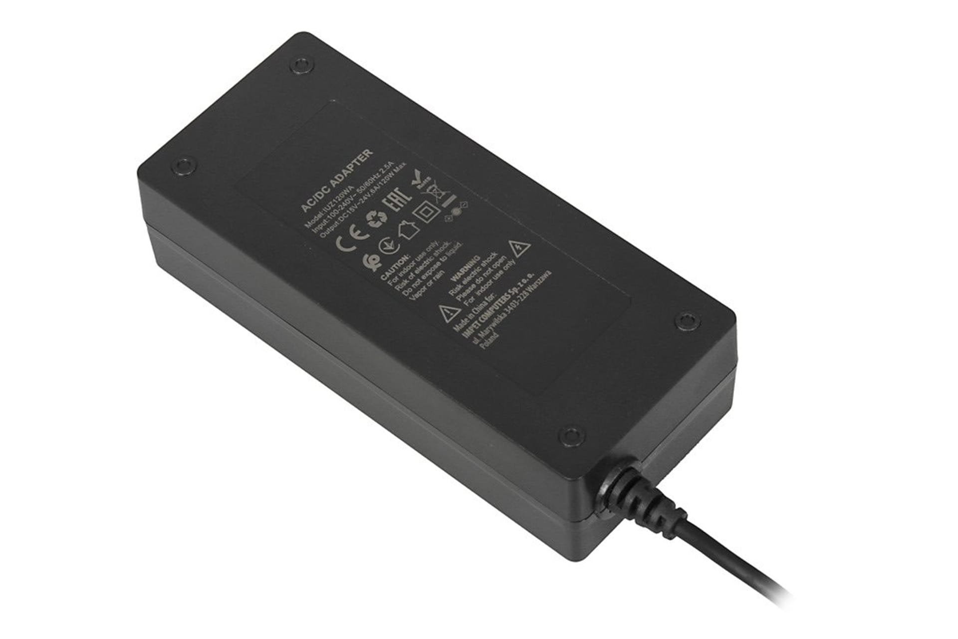 EAN 5903968681104 - iBox IUZ120WA adaptador e inversor de corriente Interior 120 W Negro imagen 3
