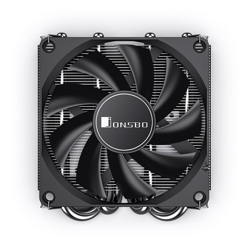 K Jonsbo Hp-400s Cpu Disipador, Top Blower, Low Profile, 40mm Altura - 90mm, Negro