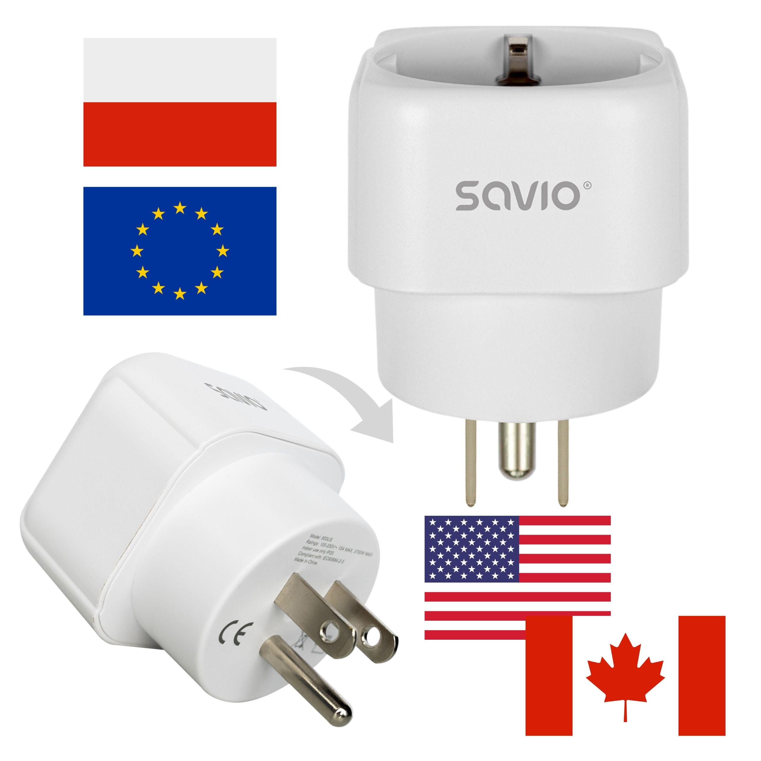 Travel Adapter Ap-03 Savio