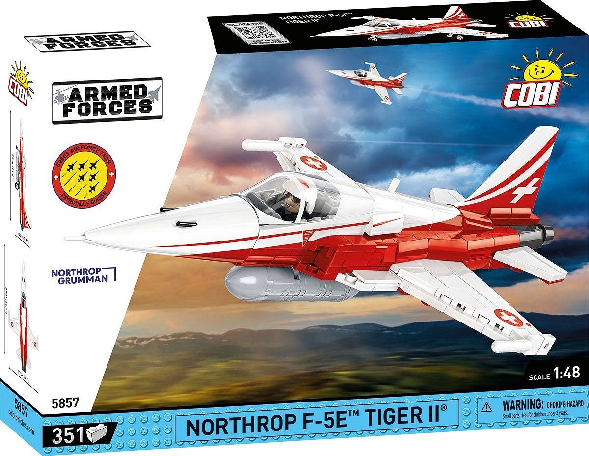 Cobi Northrop F-5e Tiger Ii, Juguete De Construcción Cobi-5857