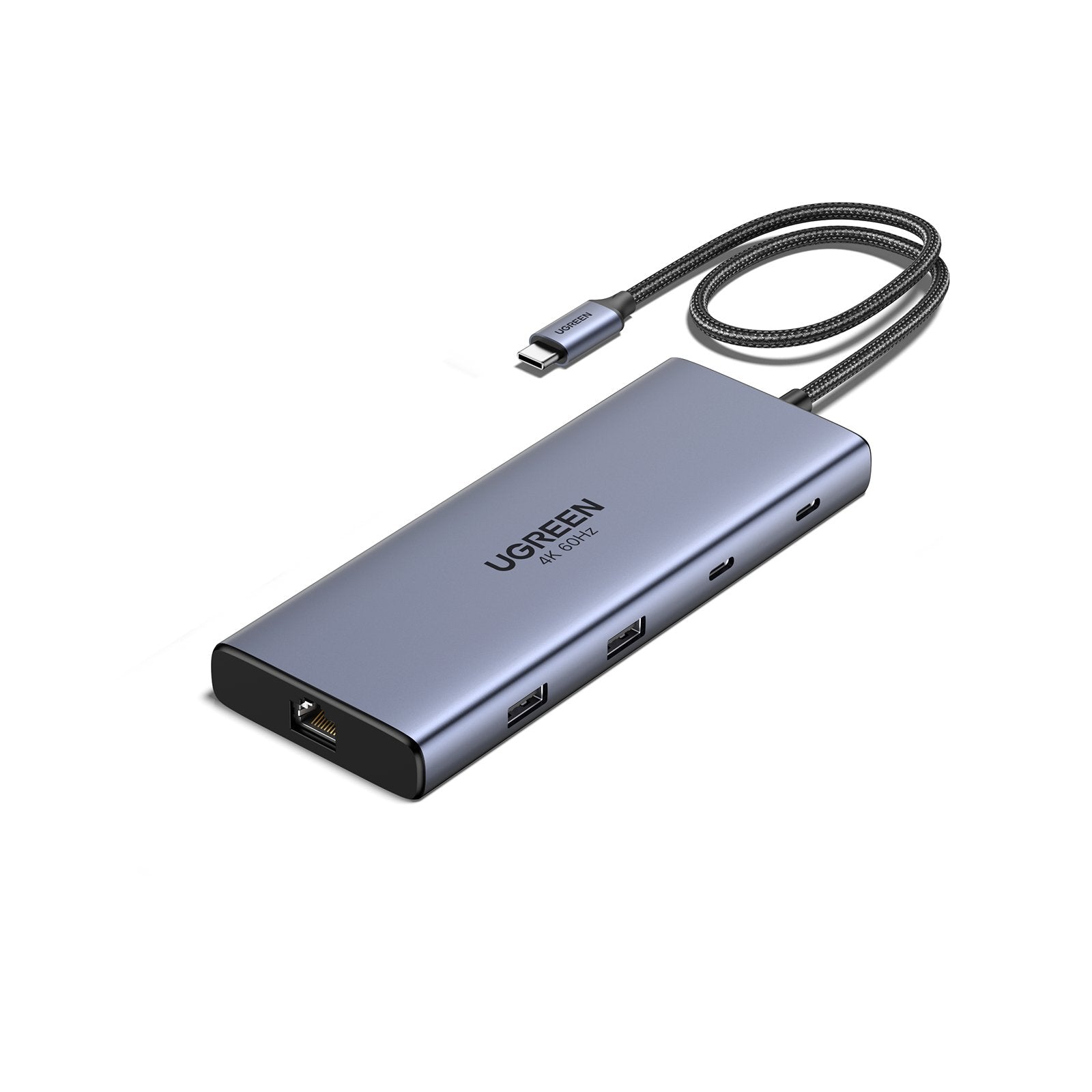 Hub Ugreen 10en1 Usb-C A Hdmi+Usb-C+Usb-A+Rj45