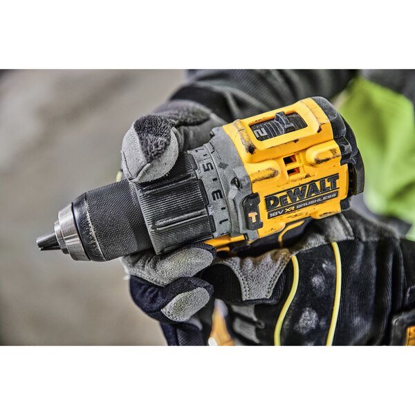 Taladro/Destornillador Dewalt Dcd805nt-Xj, Amarillo/Negro