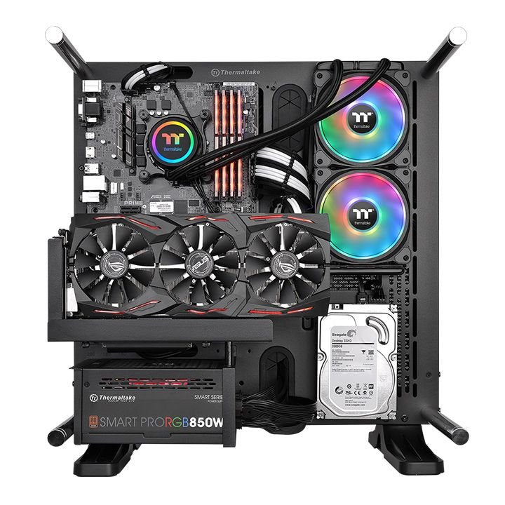 Refrigeracion Liquida Thermaltake Floe Dx Rgb 280 Tt 2xventilador 120x120mm Rgb Multisocket