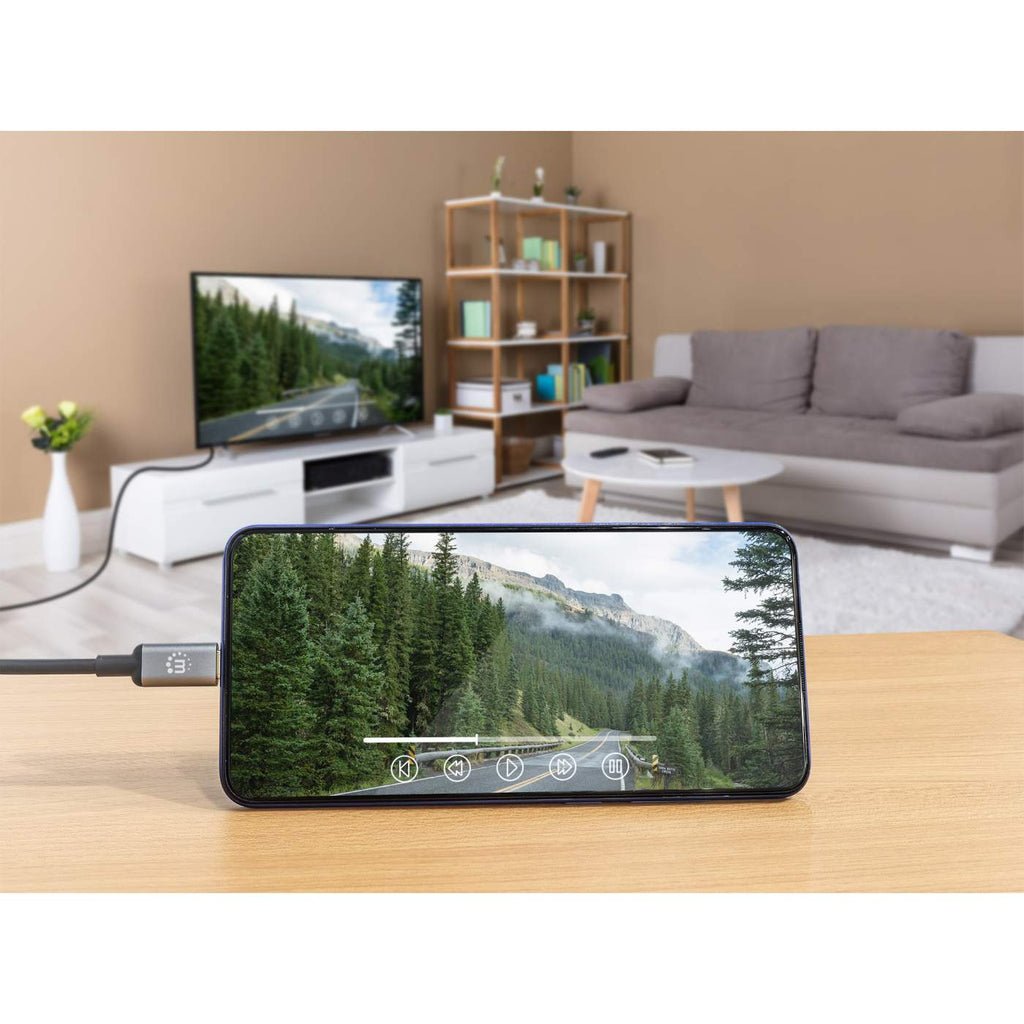 Cable Manhattan Adaptador De Usb-C A Hdmi De 4k 60hz