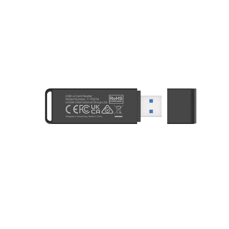 EAN 4894160036438 - UNITEK Y-9327A lector de tarjeta USB 3.2 Gen 1 (3.1 Gen 1) Type-A Negro imagen 3