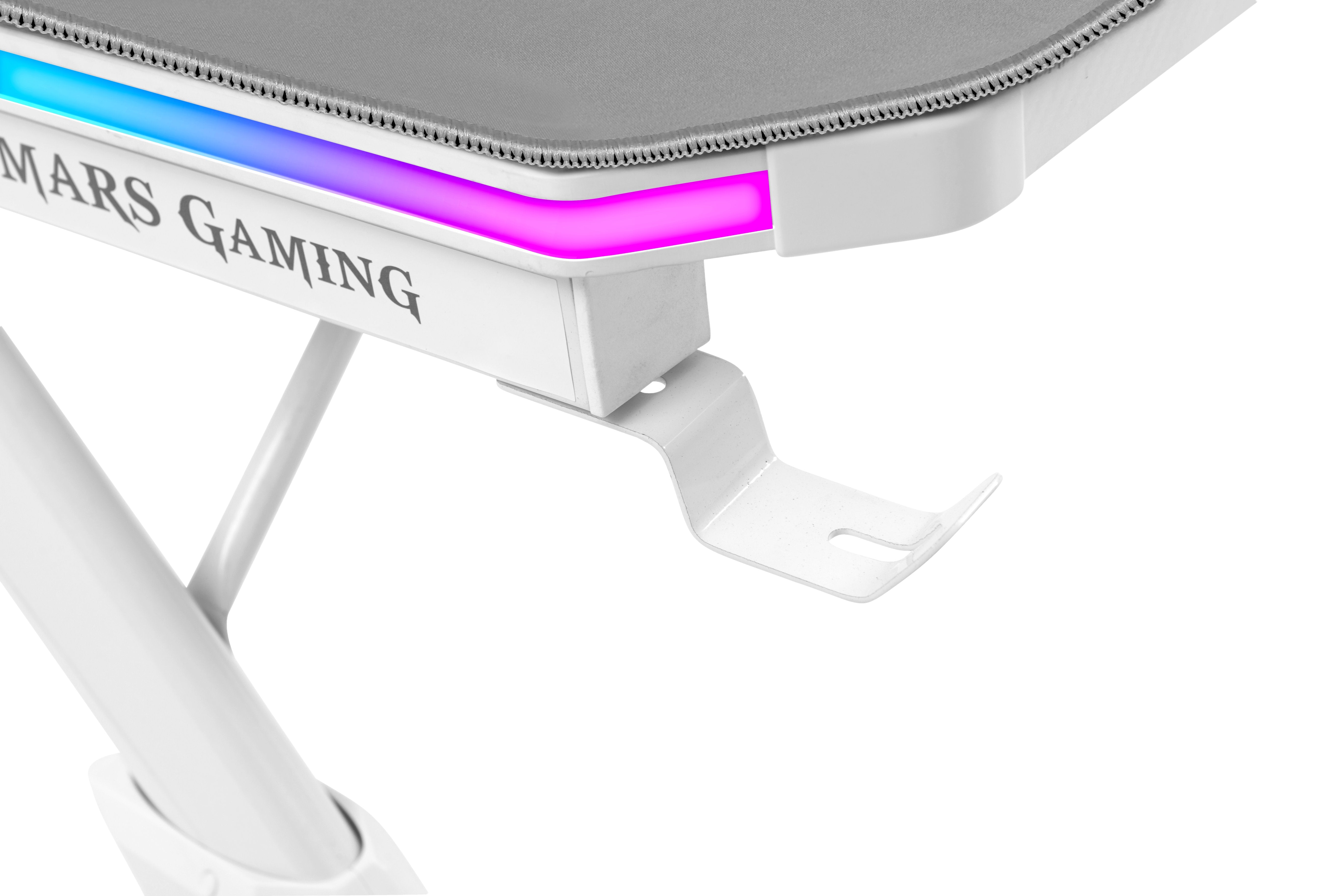 Mesa Gaming Mars Gaming Mgd140rgb 140 X 60 X 75cm Blanca