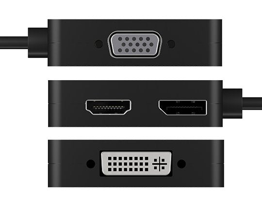 EAN 4250078172338 - ICY BOX IB-DK1104-C Adaptador gráfico USB 3840 x 2160 Pixeles Negro imagen 4