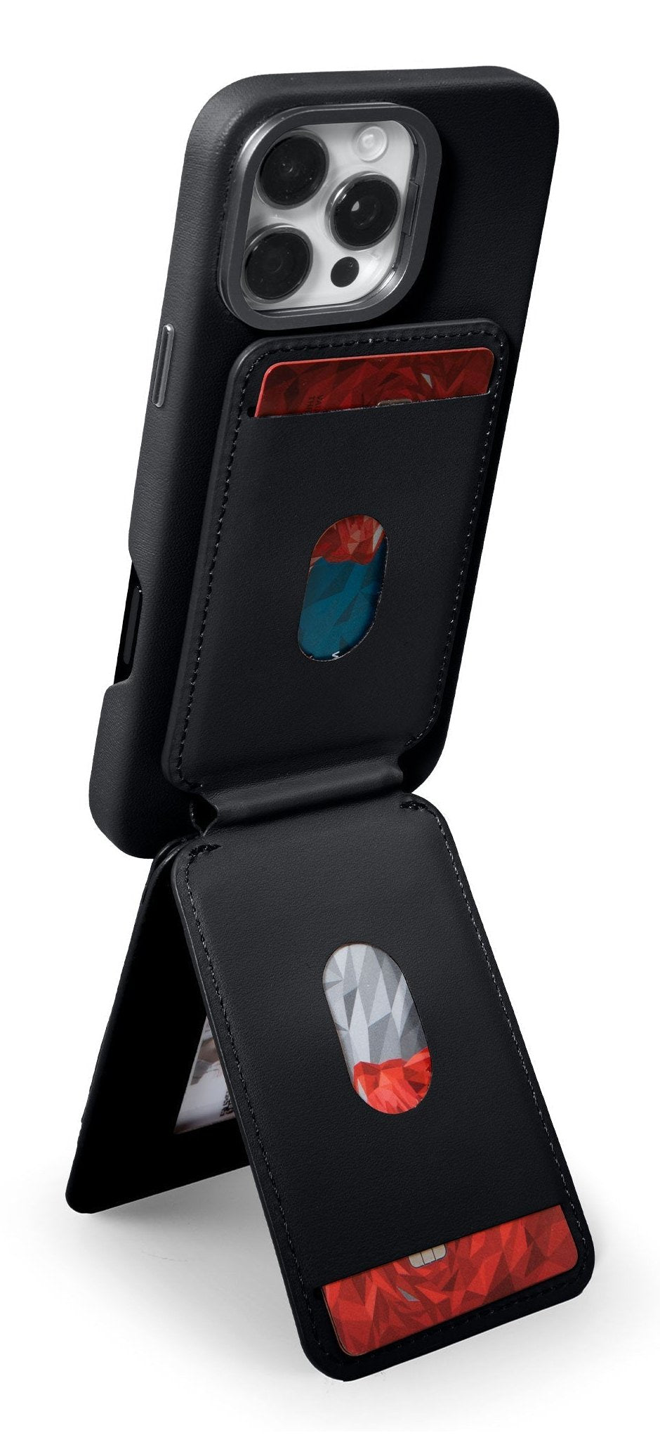 Laut Magadd Card Wallet Negro Magsafe With Mand Function